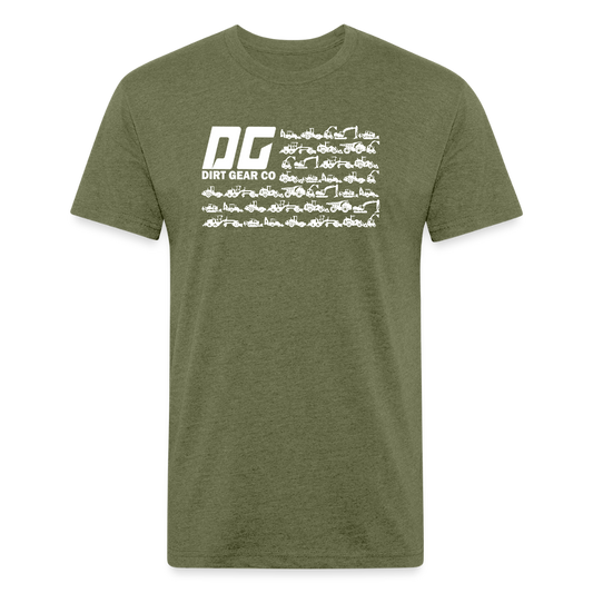 DG FLAG BLACK - heather military green