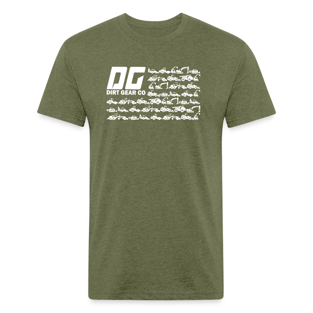 DG FLAG BLACK - heather military green