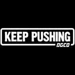 KEEP PUSHING DECAL