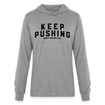 Unisex Long Sleeve Hoodie Shirt - heather grey